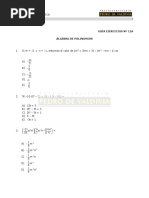 Álgebra de Polinomios PDF