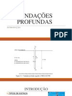 Fundações Profundas - Introdução