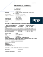 Material Safety Data Sheet: Section I - Chemical Product and Company Identification