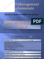 Project Management Basics PMBOK 6