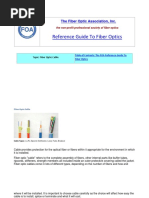 Reference Guide To Fiber Optics: The Fiber Optic Association, Inc