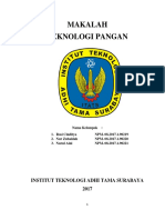 Makalah Teknologi Pangan