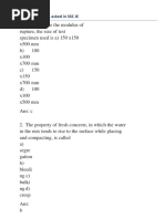 Top RCC Questions Asked in SSC JE