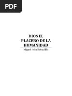 Dios El Placebo de La Humanidad