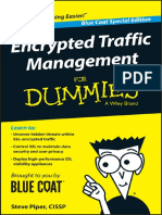 Encrypted Traffic Management For Dummies Blue Coat Special Edition