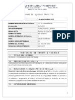 Formato Informe Servicio Tecnico