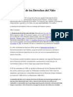 Declaración de Los Derechos Del Niño