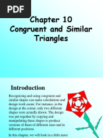 Chapter 10 Congruence and Similar Triangles