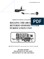 FM10-558 Rigging The 600 GPH Reverse Osmosis Water Purification Unit