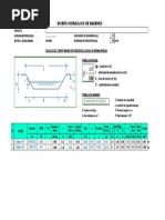 Diseño Hidráulico de Badenes