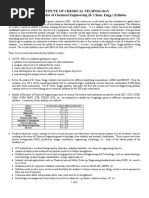 B Chem Engg Syllabus-Revised PDF