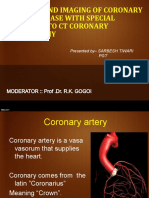 Anatomy and Imaging of Coronary Artery Disease With Special Referance To CT Coronary Angiography