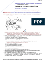 Sangramento Do Sistema Da Embreagem Hidráulica