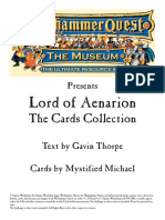 Cards - Lord of Aenarion PDF