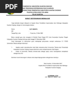 Surat Keterangan Mengajar Guru Lengkap