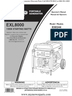 0 Om Owners Manual Briggs & Stratton Generac Generators Pressure Washers Water Pumps Air Compressors