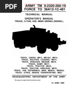 TM9 2320 260 10 M800 Operators Manual