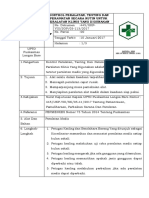 Sop Kontrol Peralatan, Testing Dan Perawatan Secara Rutin Untuk Peralatan Klinis Yang Digunakan