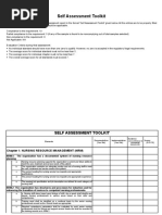 Nursing Self Assessment Toolkit