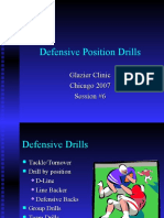 Defensive Position Drills