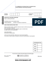 University of Cambridge International Examinations International General Certificate of Secondary Education