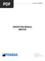 Frasca Mentor Operator Manual