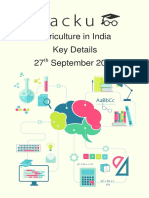 Crop Seasons and Soils in India - Agriculture in India PDF