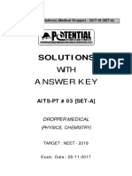 Solutions: With Answer Key