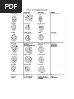 Types of Craniosynostosis: Type Fused Suture Shape of Head Remarks