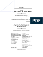 Defense Distributed v. Department of State - Reply Brief For Petitioners (Nov. 27, 2017)