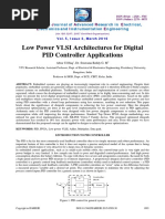 Low Power VLSI Architectures For Digital PID Controller Applications