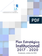 3.documento PEI 2017 2020 Segeplan