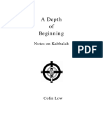 Colin Low - A Depth of Beginning - Notes of Kabbalah PDF