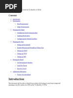 Started Guide For TI OMAPL137 EVM