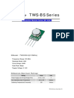 TWS-BS-6 (315Mhz) - Transmitter Module Series