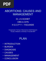 Abortions Dohbit Yaounde 2007 PDF