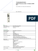 Modicon m340 Pac - Tcsegdb23f24fa