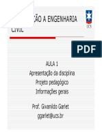 Introdução A Engenharia Civil