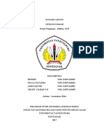 Praktikum Geologi Dasar Di Tanjung Gundul, Pantai Kura-Kura Kabupaten Bengkayang