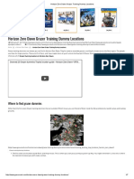 Horizon Zero Dawn Grazer Training Dummy Locations