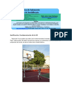 Unidad Didáctica de Baloncesto para Primero de Bachillerato Efdeportes