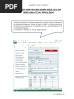 Informes Consulta Masiva RUC