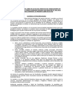 Acta Transcrita Del Libro de Actas Del Sindicato de Trabajadores en Construcción Civil Puerto Sungaro Fichado Con Registro N