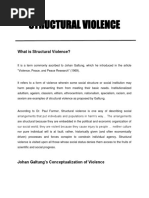  Structural Violence