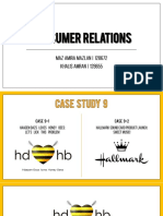 Consumer Relations Case-9