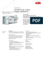 Operation and Troubleshooting - 5 Days: Gas-Insulated Switchgear, Type ELK-04