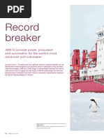 Record Breaker: ABB To Provide Power, Propulsion and Automation For The World's Most Advanced Port Icebreaker