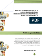 Aprovechamiento de Desechos Agroindustriales 