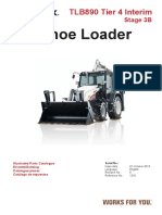 Terex TLB890 Tier4 Parts Manual