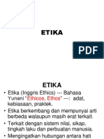 Etika Dan Hukum Kesehatan Pertemuan 1